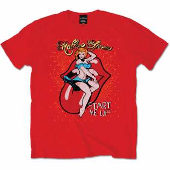 Merch The Rolling Stones: Maglietta Start Me Up 