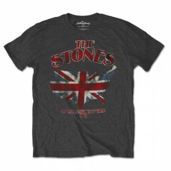 Merch The Rolling Stones: Maglietta Union Jack Us Map 