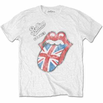 Merch The Rolling Stones: Maglietta Vintage British Tongue 