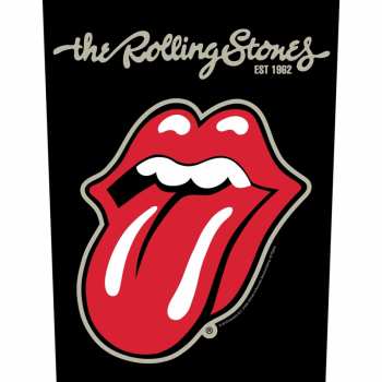 Merch The Rolling Stones: Applicazione sulla schiena Plastered Tongue 