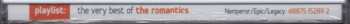 CD The Romantics: Playlist: The Very Best Of The Romantics 