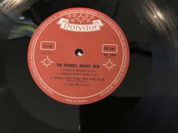 LP The Ronnell Bright Trio: The Ronnell Bright Trio LTD