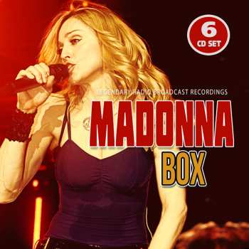 6CD/Set di cofanetti Madonna: Box - Legendary Radio Broadcast Recordings