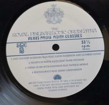 LP The Royal Philharmonic Orchestra: Plays Prog Rock Classics