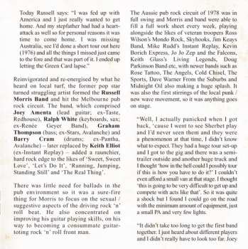 CD The Russell Morris Band: Foot In The Door