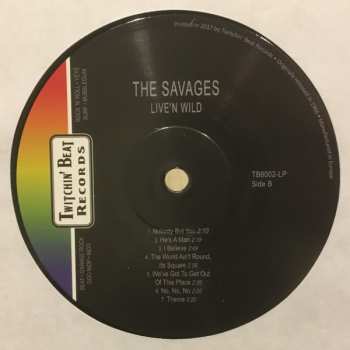 LP The Savages: Live'n Wild