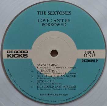 LP The Sextones: Love Can't Be Borrowed CLR | LTD