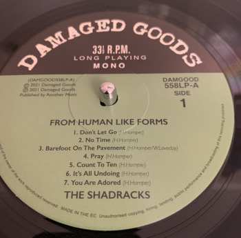 LP The Shadracks: From Human Like Forms