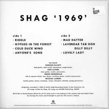 LP The Shag: 1969