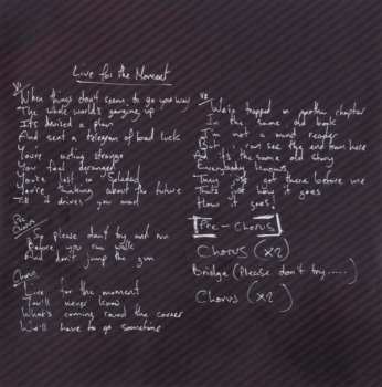 CD The Sherlocks: Live For The Moment