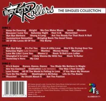 3CD/Set di cofanetti Bay City Rollers: The Singles Collection
