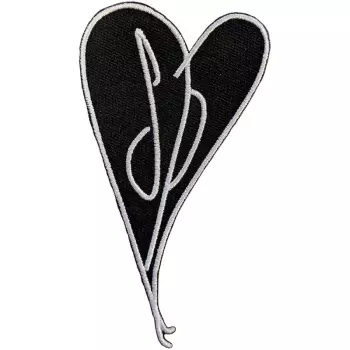 Standard Woven Patch Gish Heart