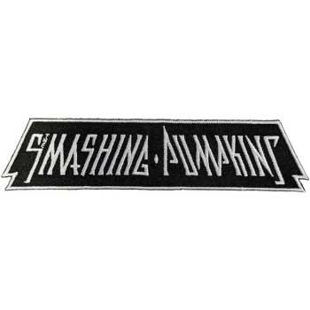 Merch The Smashing Pumpkins: Standard Woven Patch Text Logo The Smashing Pumpkins