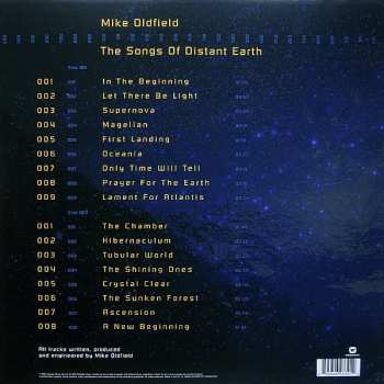 LP Mike Oldfield: The Songs Of Distant Earth