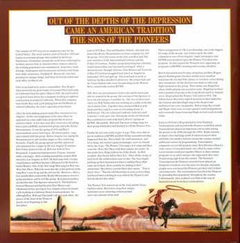 4CD/Set di cofanetti The Sons Of The Pioneers: Wagons West