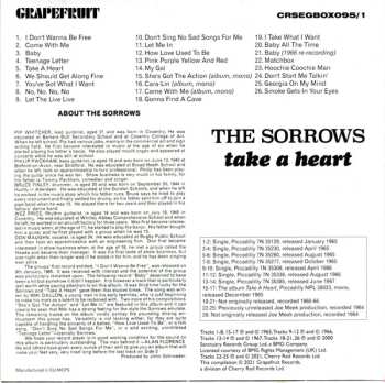 4CD/Set di cofanetti The Sorrows: Pink Purple Yellow And Red The Complete Sorrows