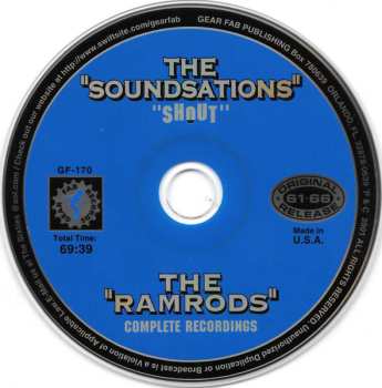 CD The Soundsations: The "Soundsations " "Shout" Including The "Ramrods" Complete Recordings
