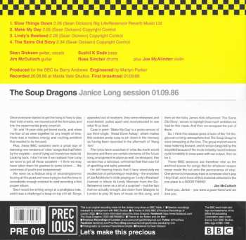 EP The Soup Dragons: Janice Long Session 01.09.86
