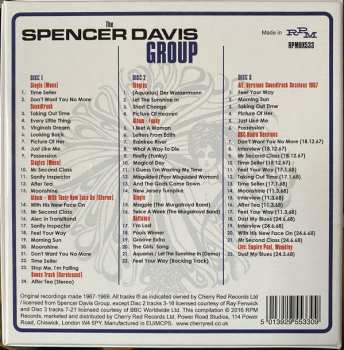 3CD/Set di cofanetti The Spencer Davis Group: Taking Out Time: (Complete Recordings 1967-1969)