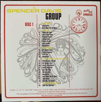 3CD/Set di cofanetti The Spencer Davis Group: Taking Out Time: (Complete Recordings 1967-1969)