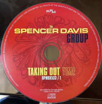 3CD/Set di cofanetti The Spencer Davis Group: Taking Out Time: (Complete Recordings 1967-1969)