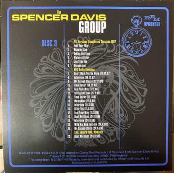 3CD/Set di cofanetti The Spencer Davis Group: Taking Out Time: (Complete Recordings 1967-1969)