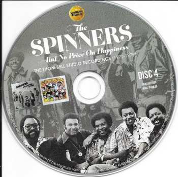7CD/Set di cofanetti Spinners: Ain’t No Price On Happiness - The Thom Bell Studio Recordings (1972-1979)