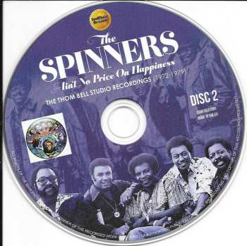 7CD/Set di cofanetti Spinners: Ain’t No Price On Happiness - The Thom Bell Studio Recordings (1972-1979)