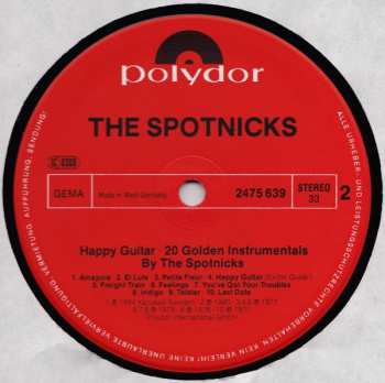 LP The Spotnicks: Happy Guitar