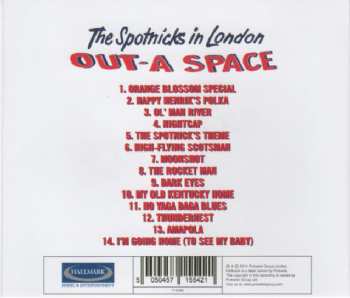 CD The Spotnicks: Out-a-Space, The Spotnicks In London