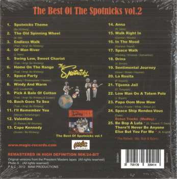 CD The Spotnicks: The Best Of The Spotnicks Vol.2