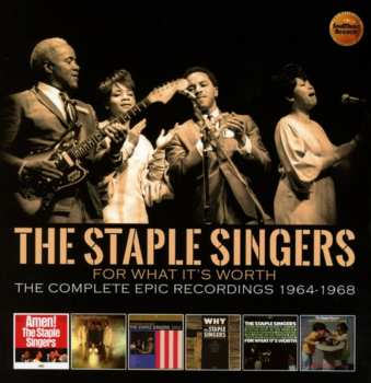 3CD/Set di cofanetti The Staple Singers: For What It's Worth (The Complete Epic Recordings 1964-1968)