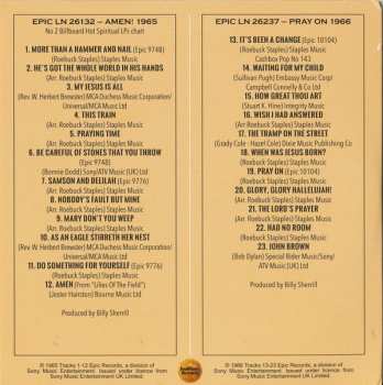 3CD/Set di cofanetti The Staple Singers: For What It's Worth (The Complete Epic Recordings 1964-1968)