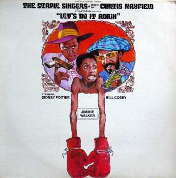 LP The Staple Singers: Let's Do It Again (Original Soundtrack)