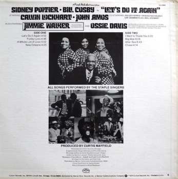 LP The Staple Singers: Let's Do It Again (Original Soundtrack)