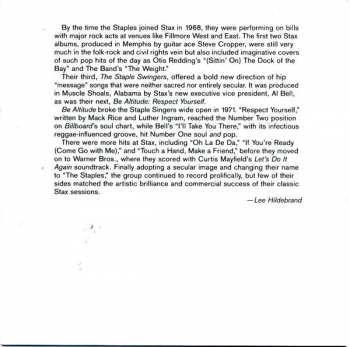 CD The Staple Singers: The Best Of The Staple Singers