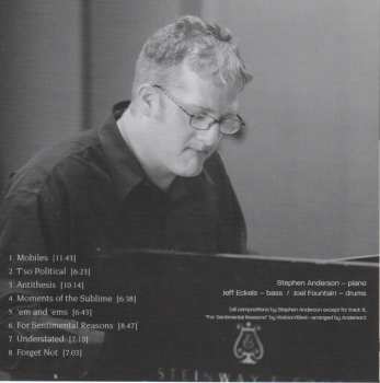 CD The Stephen Anderson Trio: Forget Not