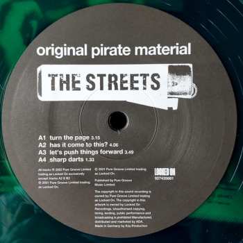 2LP The Streets: Original Pirate Material  CLR | LTD