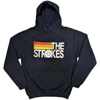 Merch The Strokes: Felpa Logo The Strokes & Stripes