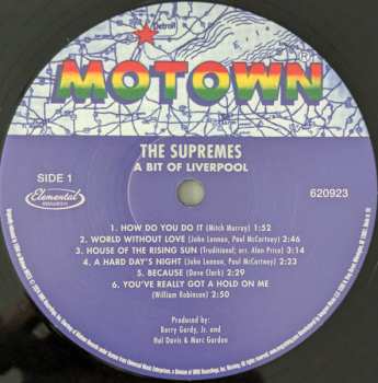 LP The Supremes: A Bit Of Liverpool LTD