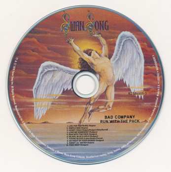 6CD/Set di cofanetti Bad Company: The Swan Song Years 1974-1982