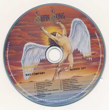 6CD/Set di cofanetti Bad Company: The Swan Song Years 1974-1982