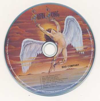 6CD/Set di cofanetti Bad Company: The Swan Song Years 1974-1982