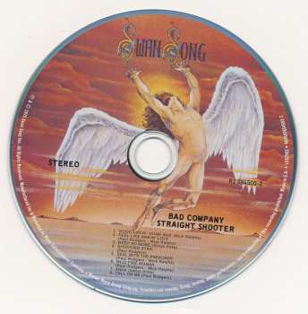 6CD/Set di cofanetti Bad Company: The Swan Song Years 1974-1982