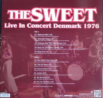 LP The Sweet: Live In Concert Denmark 1976