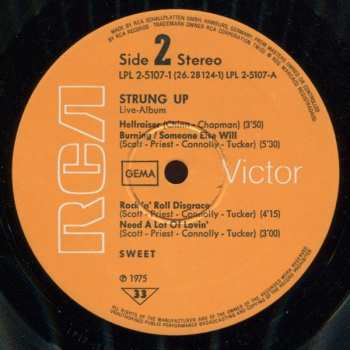 2LP The Sweet: Strung Up