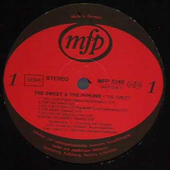 LP The Sweet: The Sweet & The Pipkins