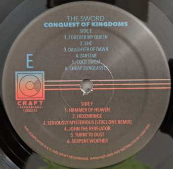 3LP The Sword: Conquest Of Kingdoms LTD