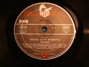 LP The Teens: Rock City Nights