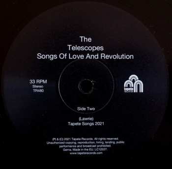LP The Telescopes: Songs Of Love And Revolution